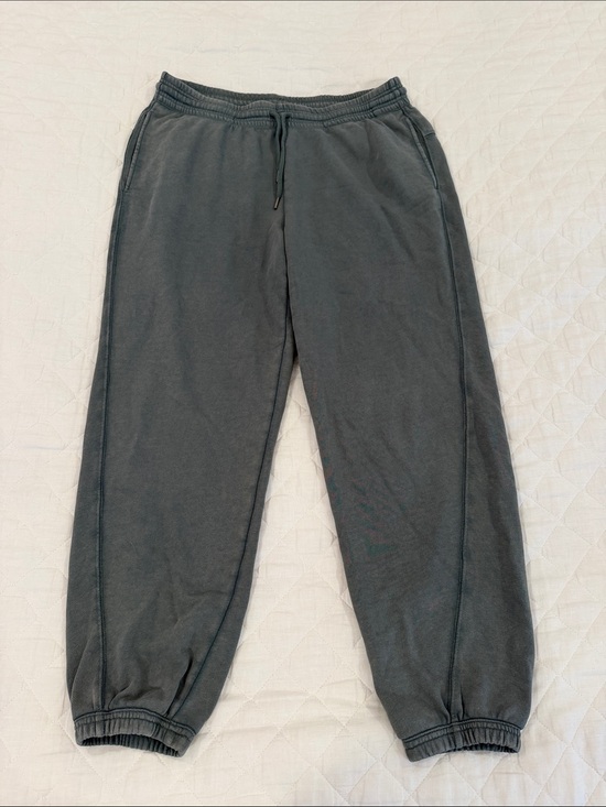 aerie Pants - aerie Olive Green Ribbed Waist Sweatpants